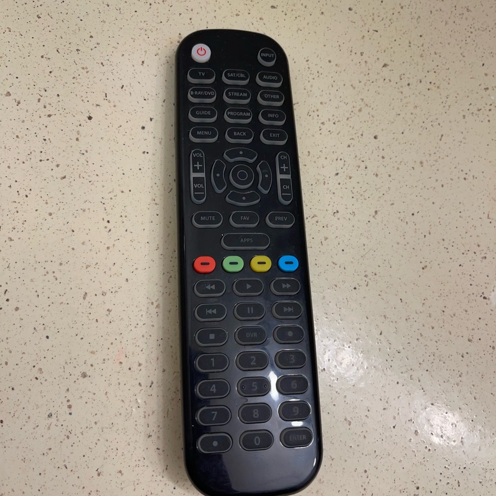 Universal Black Remote Control